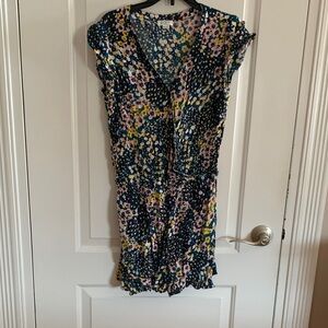 LOFT Multicolor Floral Romper